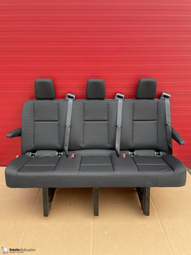 Seat Mercedes Sprinter W907 rear triple bench MATURIN isofix with armrests