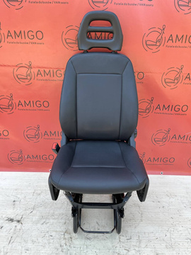 Iveco Daily VI 2014-2022 UK passenger seat | EU driver seat single Faux Leather