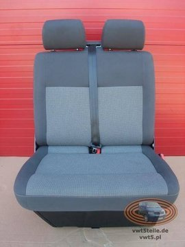 VW T5 Sitzbank Sitz Beifahrersitz 2er Doppelbank TIMO GP Facelift