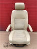 Seat VW T5 front UK passenger | EU driver Beige Leather adjustments armrests
