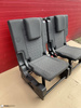 VW Caddy MAXI MK5 Seat rear bench double third row with brackets NEW