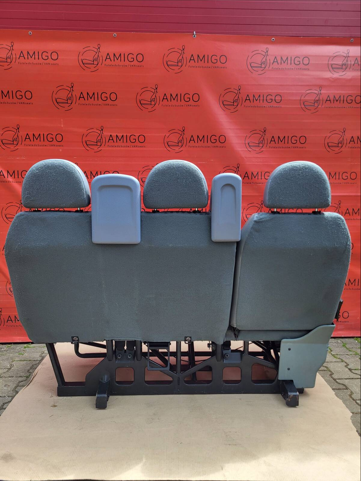 Seat Ford Transit MK7 bench triple rear three-seats isofix