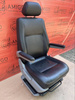 EU passenger | UK driver Captain Seat VW T5 T6 adjustments armrests black faux leather