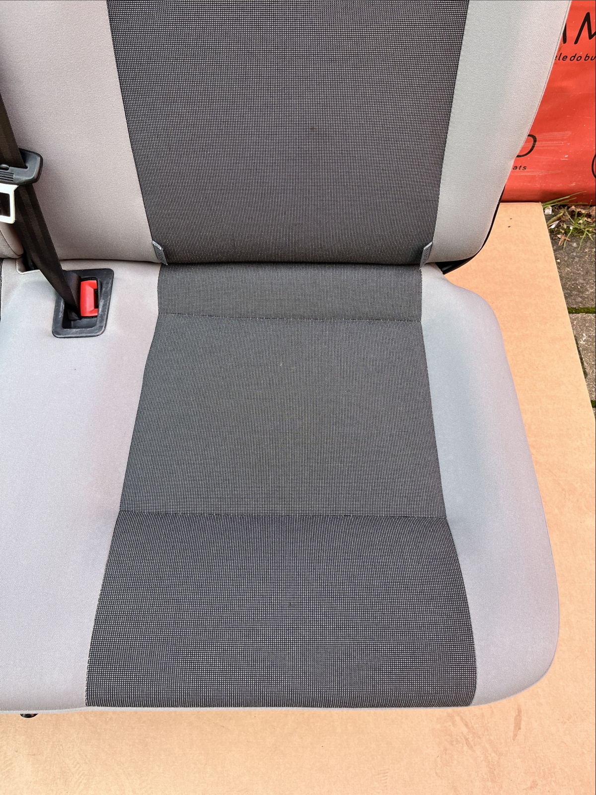 VW T6 T5 Sitzbank AUSTIN grau Sitz Sitze 3er Bus 3. Sitzreihe mit Isofix