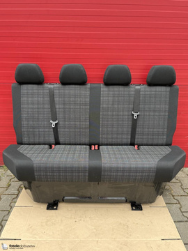 Seat Mercedes Sprinter W906 Crafter CREW CAB quadruple rear four-seats bench