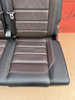 Bench rear triple seat VW T6 Mocha brown leather Multivan Caravelle t5