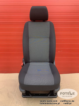 VW T6 Fahrersitz Sitze Sitz AUSTIN Titanschwarz t5 mit Sitzkonsole