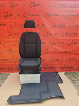 Fotel przód kierowcy Mercedes Sprinter W907 Maturin + podłoga