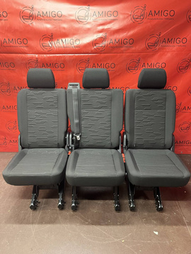 VW T6.1 T6 T5 Sitzbank Circuit Sitz Sitze 3er Bus 3x Einzelsitz