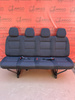 Seat Fiat Ducato Boxer Jumper Citroën Relay bench rear DOKA Crew Cab quadruple