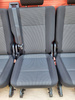 Bench rear triple seat VW T6.1 T6 Transporter BRICKS t5 3x single 1+1+1