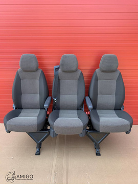 Fiat Ducato Sitzbank Jumper Boxer Relay Sitz Bank Sitzbank 3er hinten