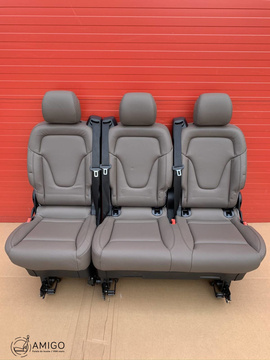 Rear Seats seat MERCEDES W447 V Class Bench Tartufo Nappa leather