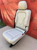 Einzelsitz hinten links Mercedes V-Klasse W447 Leder Nappa seidenbeige (VY9)