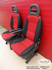 Seat Fiat Ducato Boxer Jumper Relay set Seats left right front red adjustments
