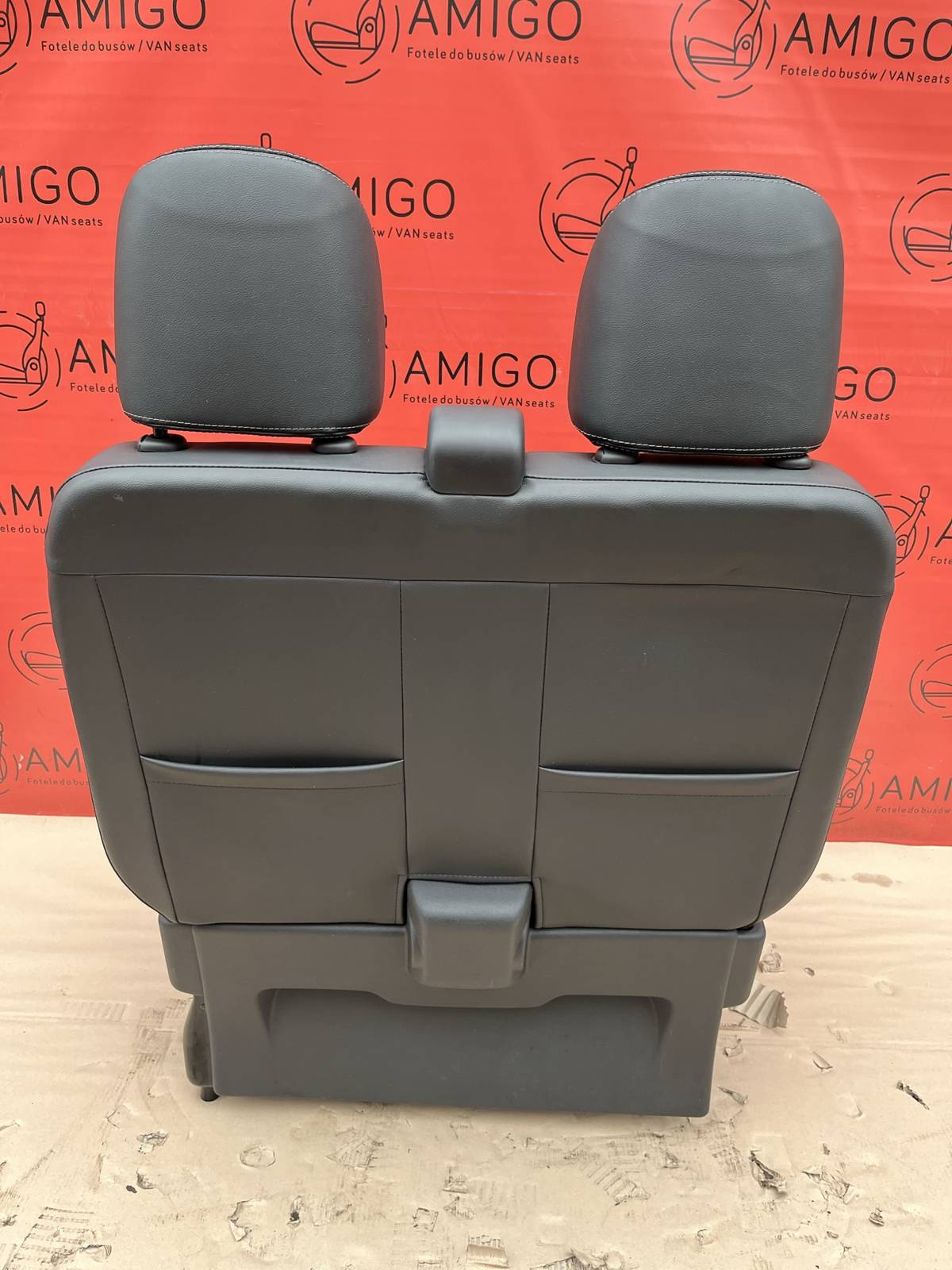 Fotel kanapa dwuosobowa pasażera JAVA 2016-23 Renault Trafic Vivaro Talento NV300