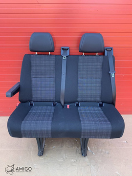 Mercedes Sprinter 906 VW Crafter I Sitzbank Sitz Fahrgastraum Hinten Doppelsitz