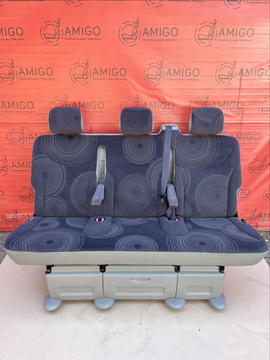 Seat triple bench Renault Trafic Opel Vauxhall Vivaro Nissan Primastar 2001-2014