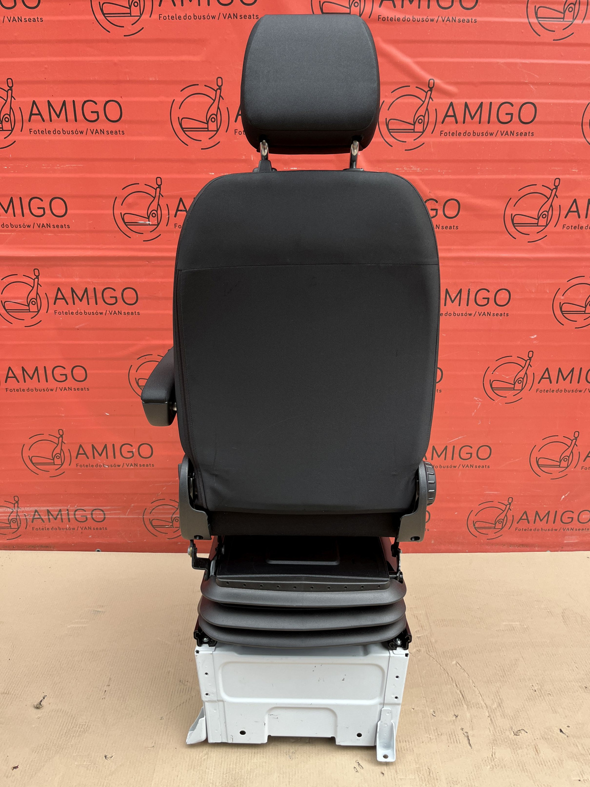 Fotel przód pasażera pneumatyczny Mercedes Sprinter W907 Caluma