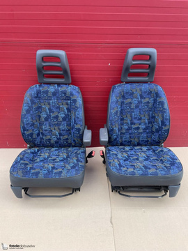 Komplet foteli przednich Fiat Ducato Boxer Jumper