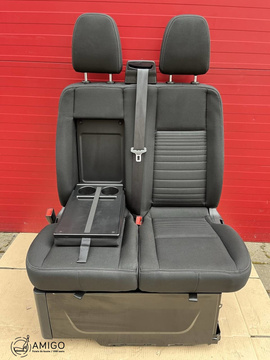 Fotel pasażera podwójny kanapa Ford Transit Custom Inroad angielska
