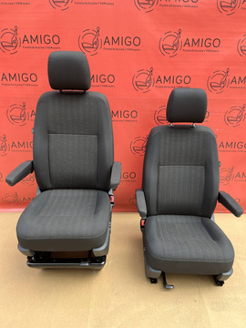 Fotele przód VW T6 kierowcy pasażera Pandu airbag komfort T5